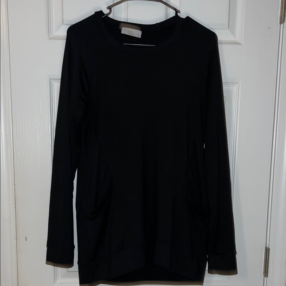Black Long Sleeve Top